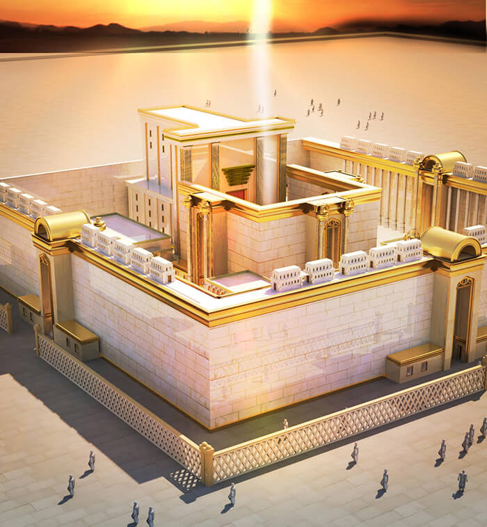 photo du troisième temple de jerusalem